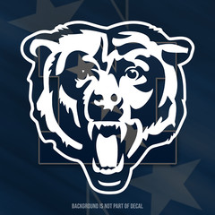 Chicago Bears Vinyl Decal Sticker