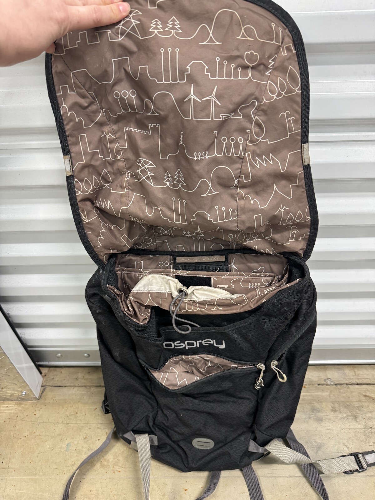 Osprey Flap Jill Pack Backpack Bag Hiking Laptop 5