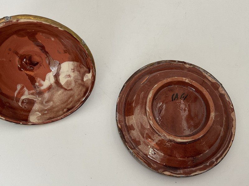 Vintage Moroccan Tagine ~ A Traditional Cooking Vessel W/ A Conical Lid - Small gallery