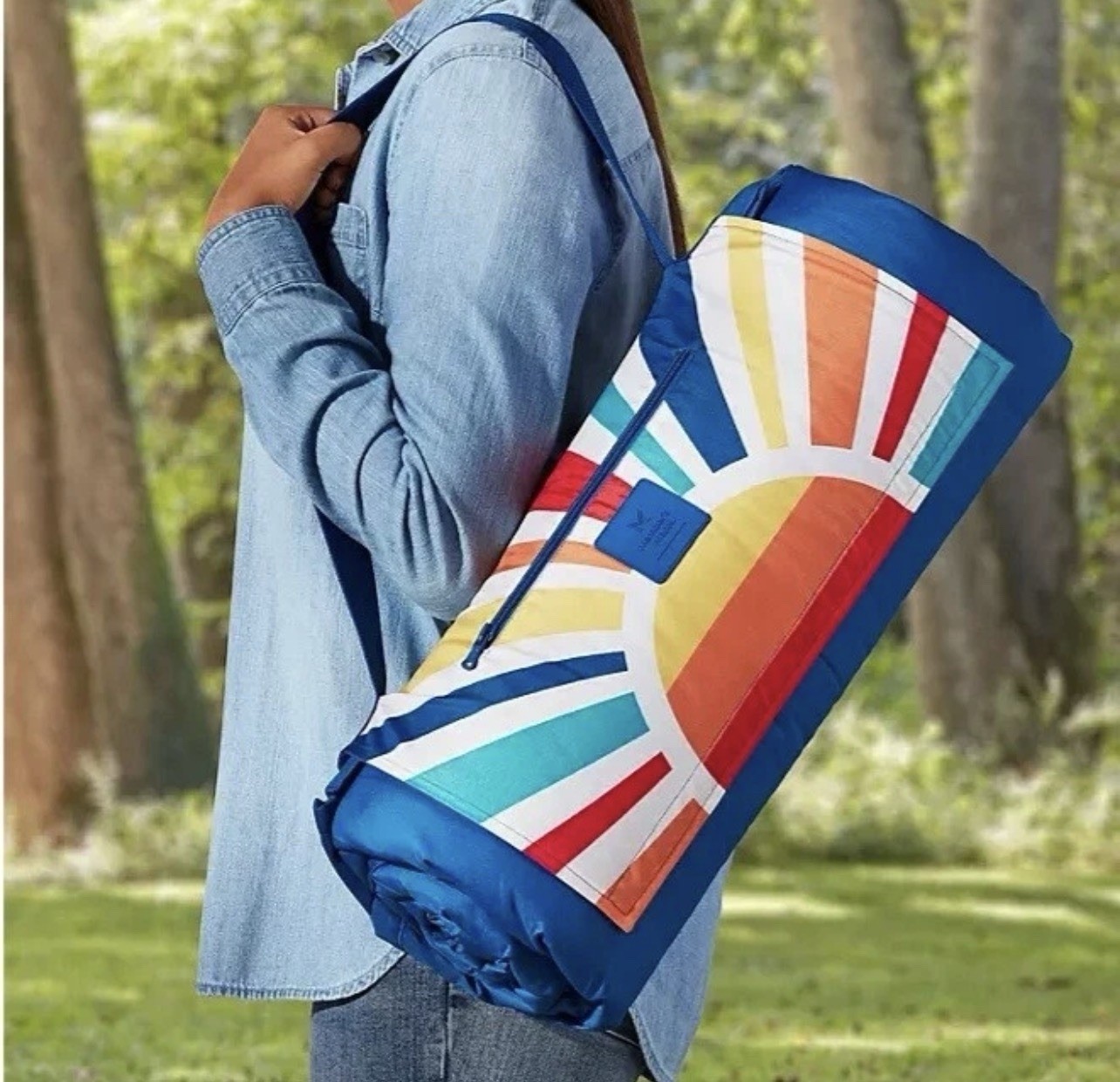 Members Mark Oversized 8' X 8' Outdoor Blanket Sunburst Picnic Beach Travel Camp gallery