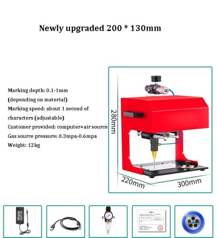 Nameplate Marking Machine Touch-screen Engraving Machine Fast Shipping gallery