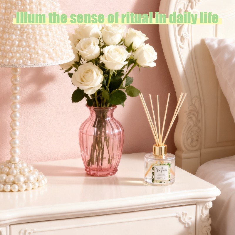 Reed Diffuser - 3.38 oz, suitable for home, bedroom, living room, and bathroom. gallery