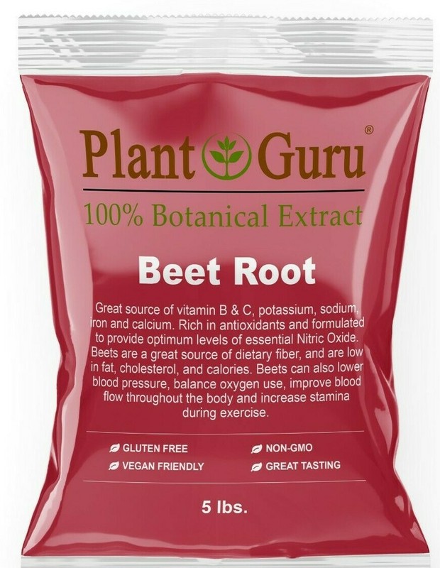 Red Beet Root Powder 5 lbs. Bulk Beta Vulgaris Nitric Oxide Extract Super Food gallery