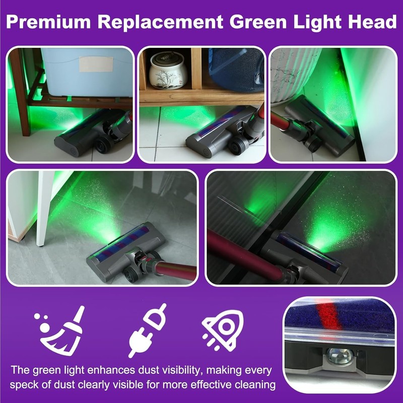 Upgrade Vacuum Head Replacement for Dyson V11 V8 V7 V10 V15 Cordless Vacuum gallery