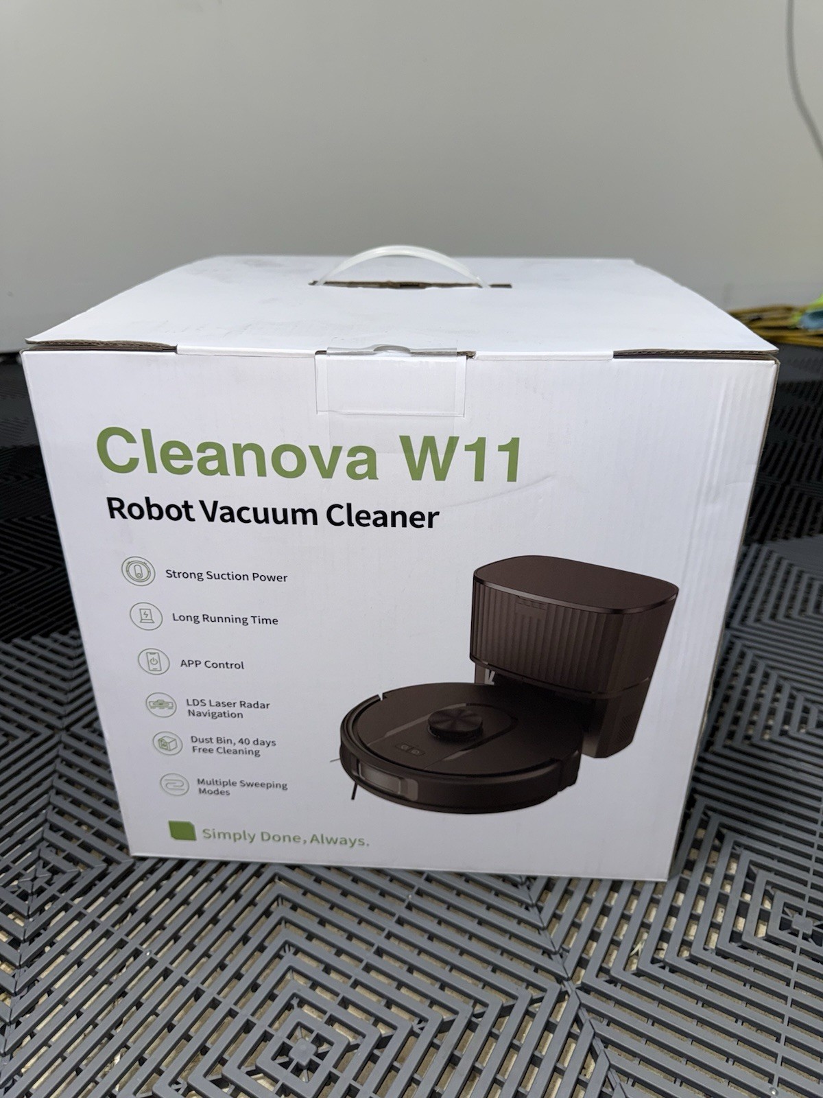 CLEANOVA W11 ROBOT VACUUM CLEANER BRAND NEW FACTORY SEALED gallery