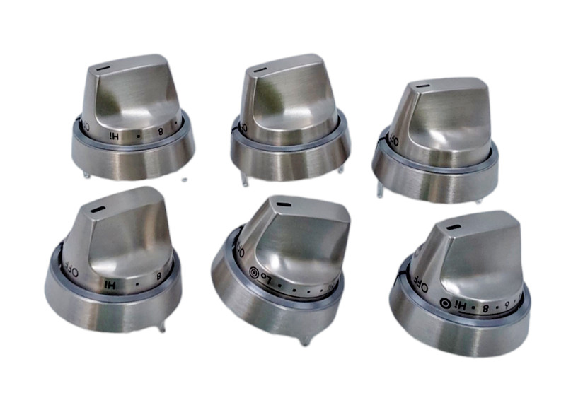 New GE Range Knobs 6 piece Kit 223C7619P015 Same Day Shipping & 60 Days Warranty gallery