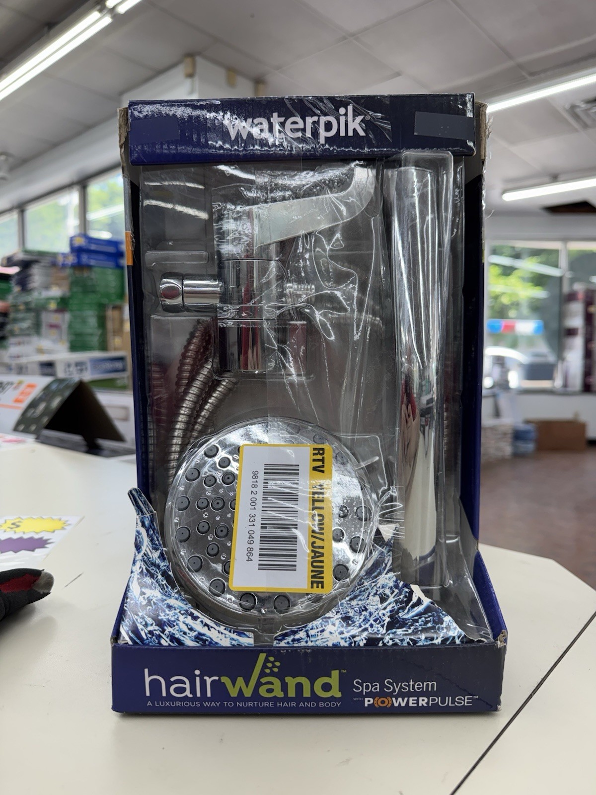 Waterpik Handheld 12-Spray Dual Showerhead Chrome 1.7-2gpm 5" Diameter gallery