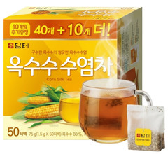 Damtuh Korean Corn Silk Tea 옥수수 수염차 – Caffeine Free Nutty Herbal Tea Bags