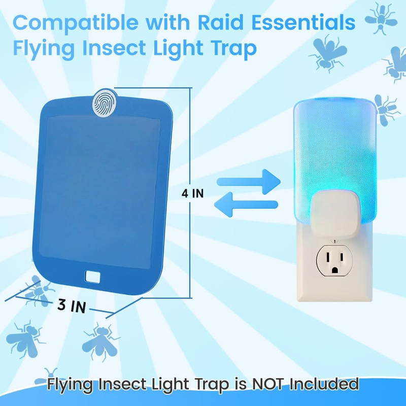 15 Pack Refill Cartridges Compatible with Raid Essentials Flying Insect Light Tr gallery