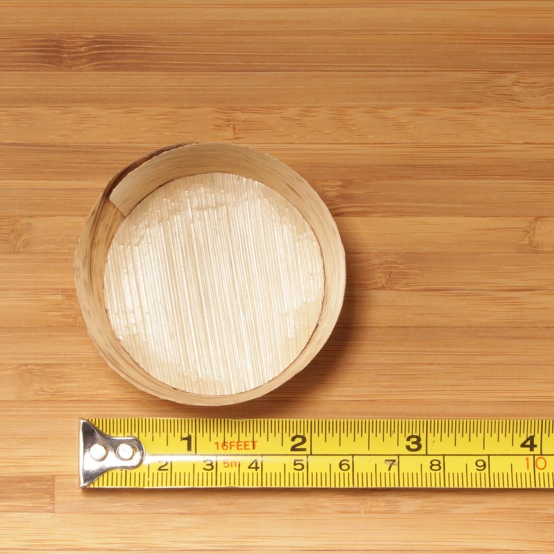 BambooMN Bamboo Leaf Round Tubs - Multiple Sizes & Quantities Available gallery