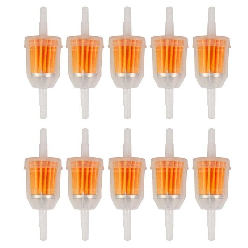 20Pack 6mm X 8mm 1/4" 5/16" Inline Fuel Gas Filter For Lawn Mower Small Engine gallery