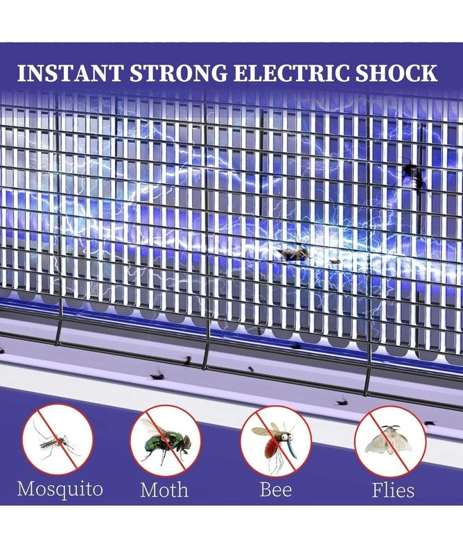 Palone Electric Bug Zapper 3200v Mosquito Zapper Killer Indoor Insect Killer ... gallery