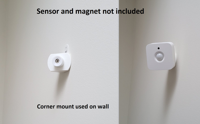 wall mount for Philips Hue 570977 Motion sensor Indoor use (no drill, no damage) gallery