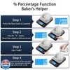 BOMATA Large Kitchen Scale with 0.1g/0.001oz High Precision, 5kg/11lb Bakery gallery