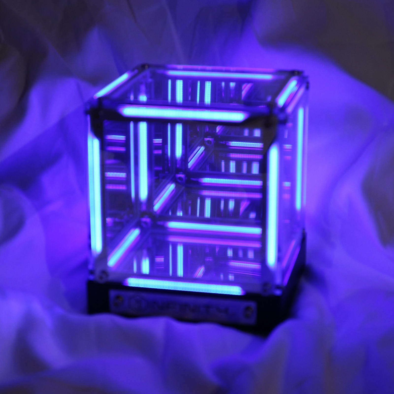 Infinity Cube LED Light for Gaming Desk, Infinity Mirror Effect gallery