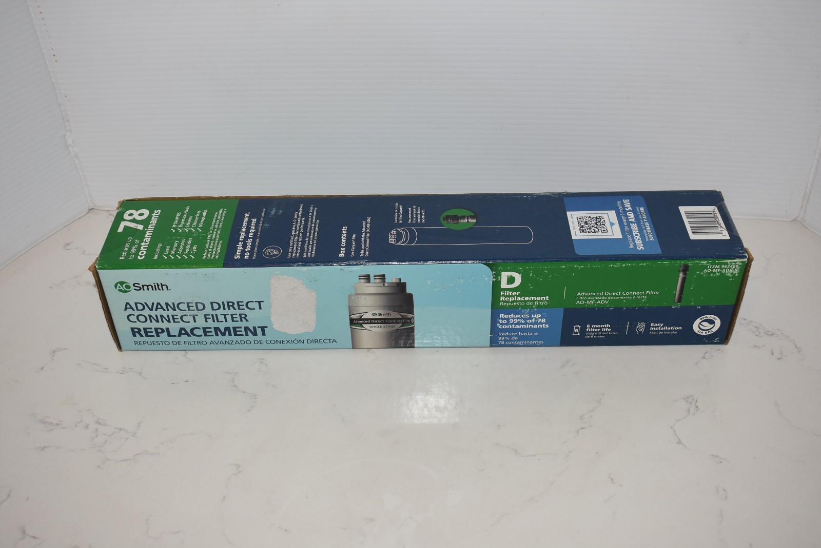 NEW SEALED AO Smith AO-MF-ADV-R Replacement Filter Claryum Under Sink gallery