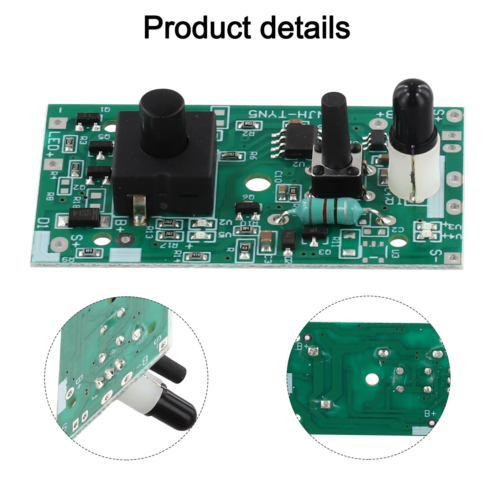 3 7V For solar Circuit Board with Multiple Lighting Modes for Outdoor Use gallery