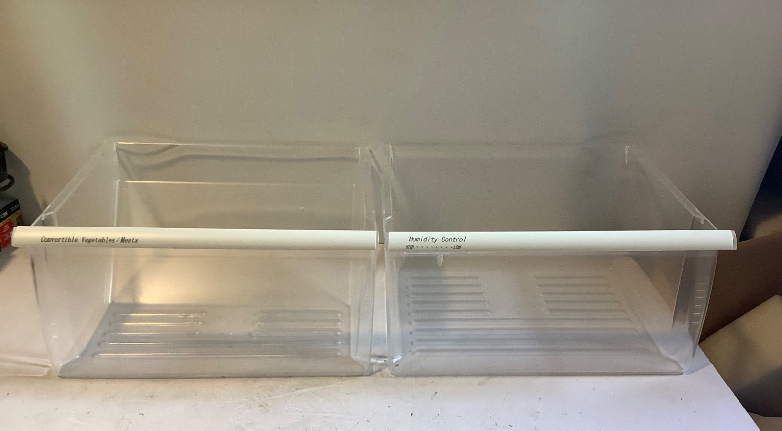 Middle + Bottom Crisper Pan Compatible with Whirlpool 2188656 2188664 gallery