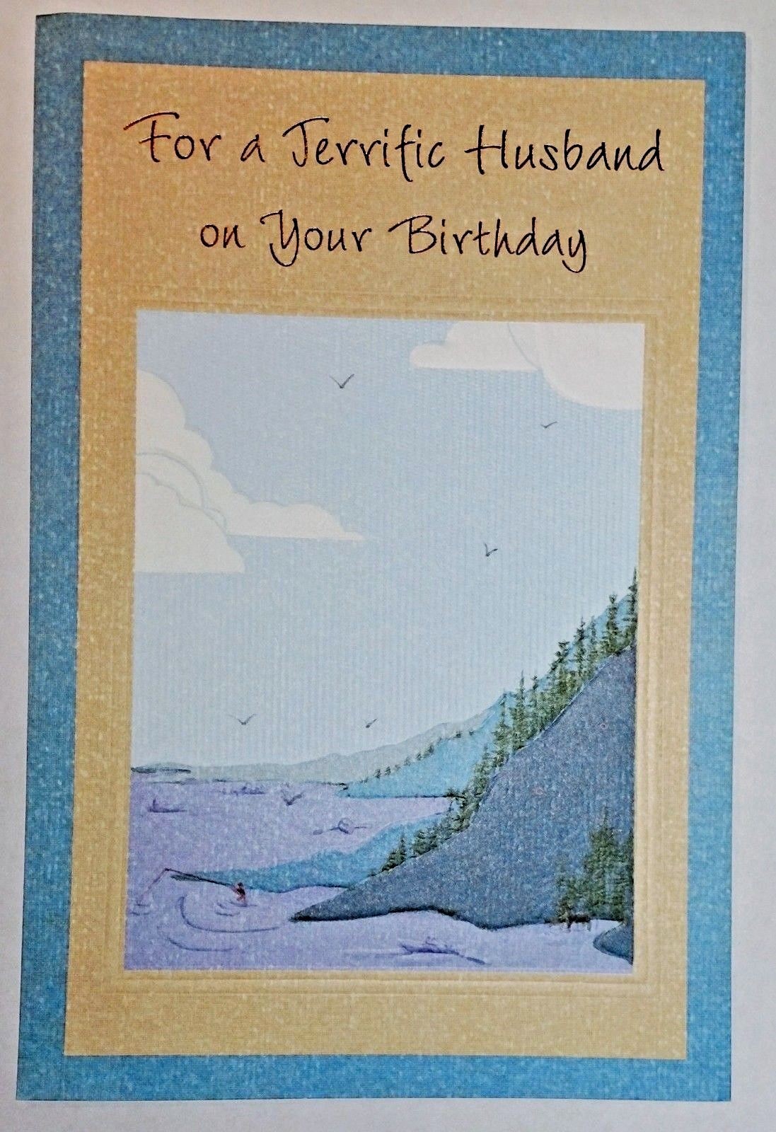 1 Birthday Greeting Card/Envelope Husband Spouse Dependable Thankful Love Happy gallery