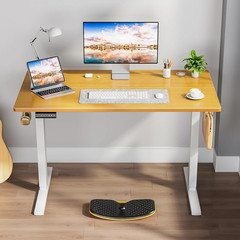 Electric Adjustable Height Standing Computer Desk Ergonomic Sit Stand Up Down