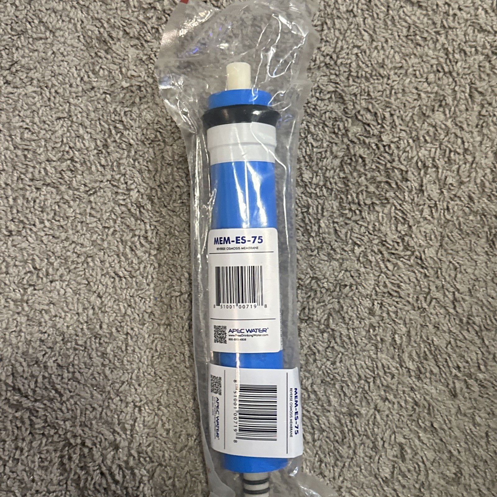 APEC Reverse Osmosis Membrane 75 GPD for ROES-PH75 & ROES-UV75 systems MEM-ES-75 gallery