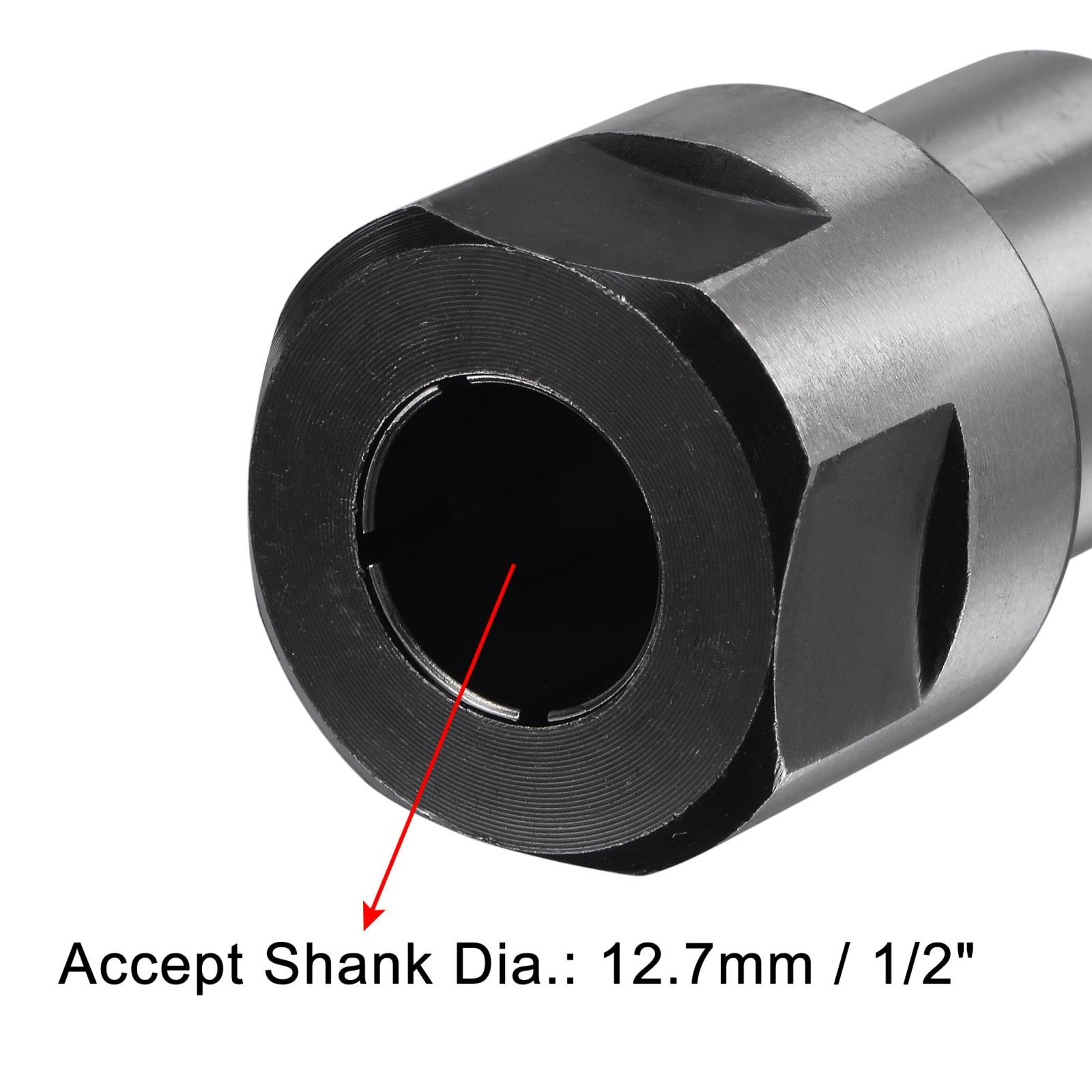 12.7mm to 12.7mm Router Collet Extension Rod Converter Adapter for Engraving Bit gallery