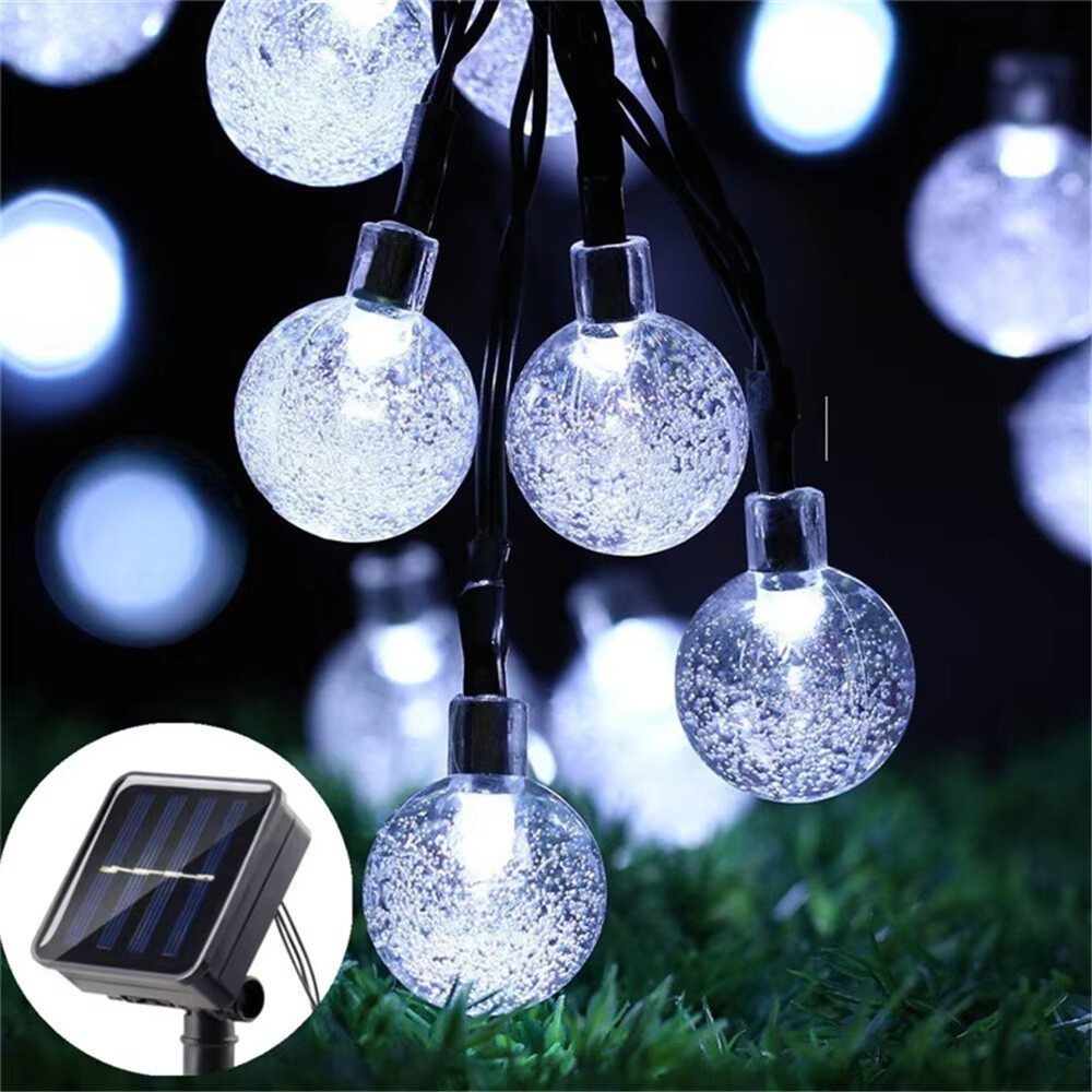 23Ft 50 LED Outdoor Solar Powered String Lights for Patio Yard Porch Party Decor gallery