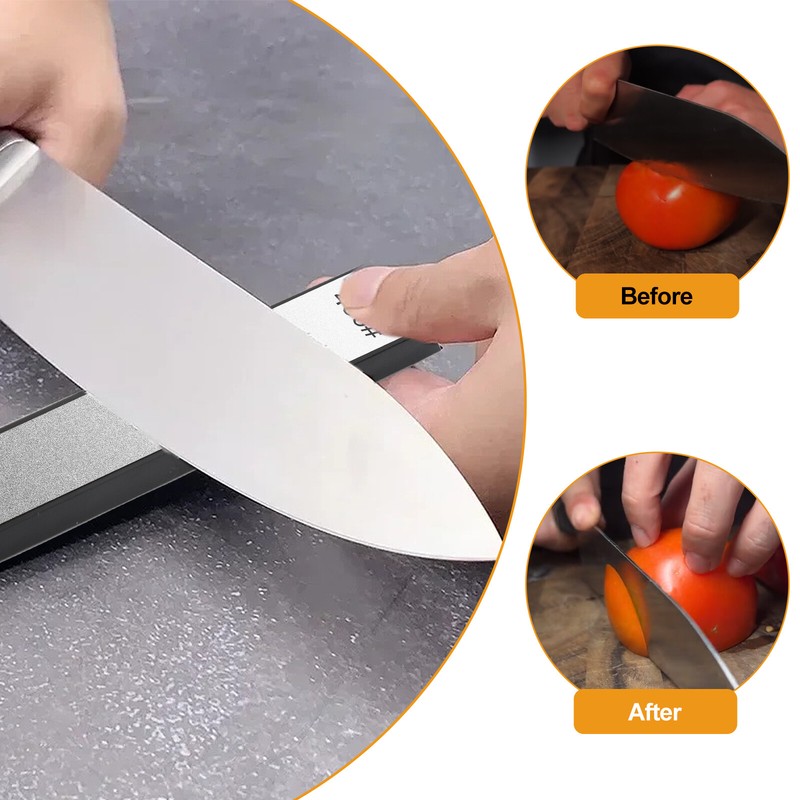 6pcs Diamond Sharpening Stone Set for Knife 180 400 800 1500 2000 3000 Grit gallery