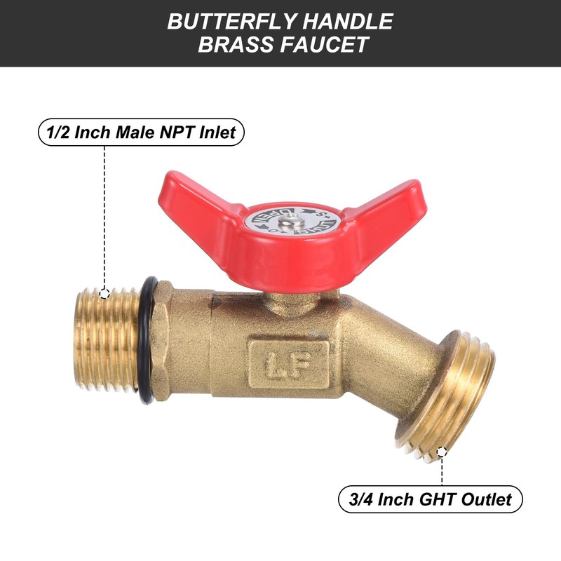 IBC Tote Adapter Set, 75mm Coarse Thread IBC Tote Ball Valves S75x6 NPT DN50 ... gallery