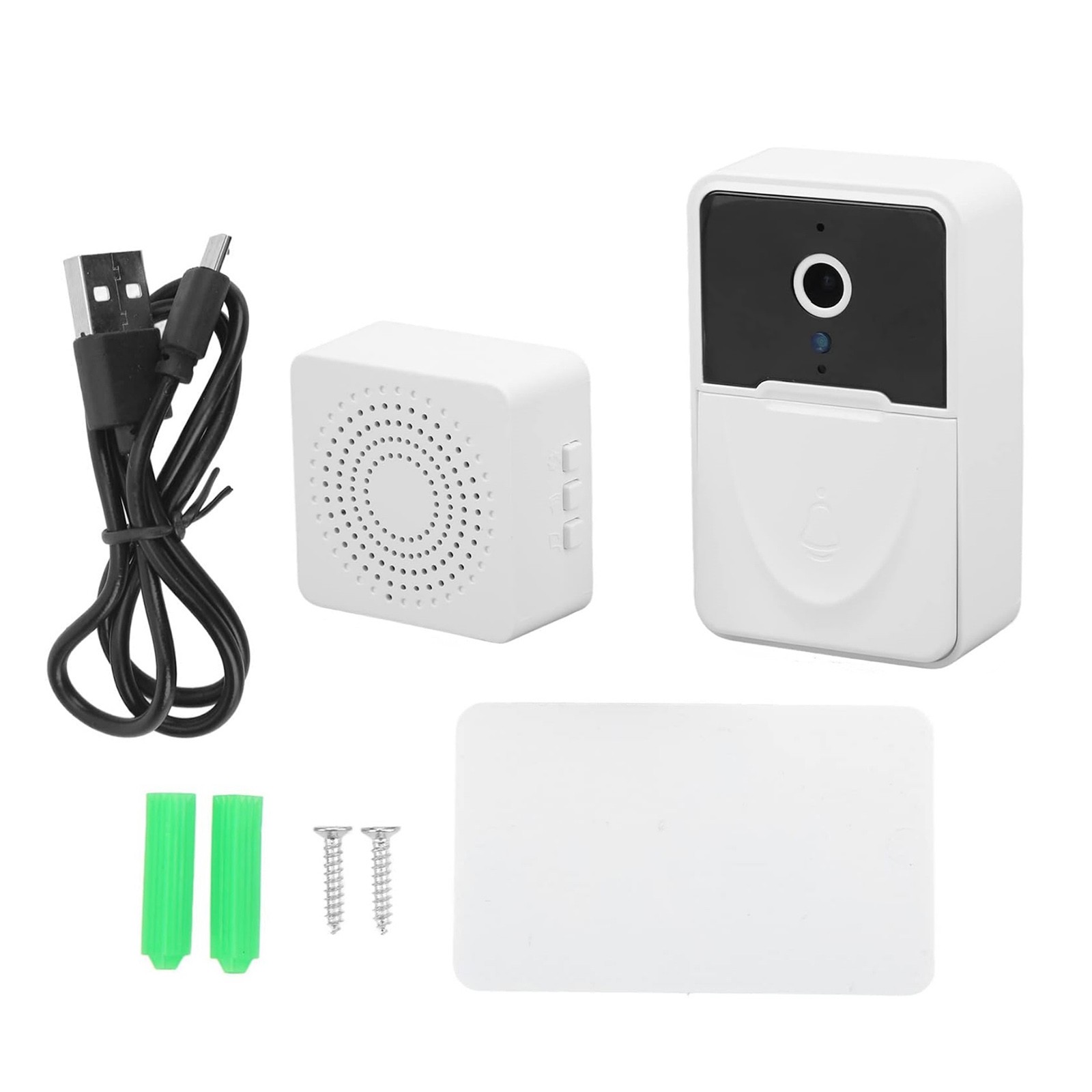 WiFi Doorbell Wireless Security Video Camera Intercom Easy Installation Set gallery