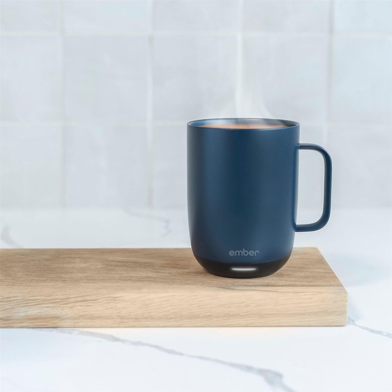 Ember Temperature Control 14oz Smart Mug2 80 Min Battery Life Blue gallery