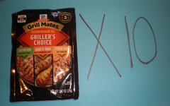 (10) MCCORMICK GRILL MATES GRILLERS CHOICE CHICKEN Marinade Mix 1.12 OZ BB 11/26