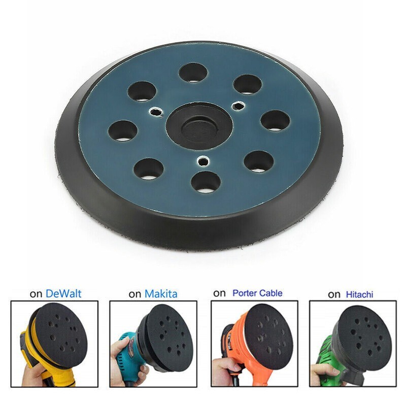 2X 5" Orbital Sander Pads Hook& Loop for DeWalt DW420 DW421 DW422 DW423 DW426 gallery