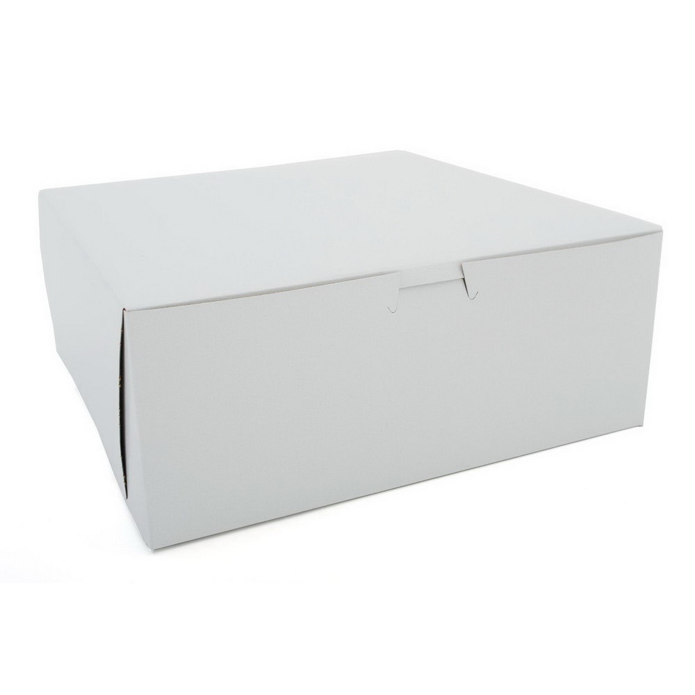 Southern Champion Tuck Top 1-Piece Bakery Box 8" L x 8" W x 4" D | 250/Pack gallery