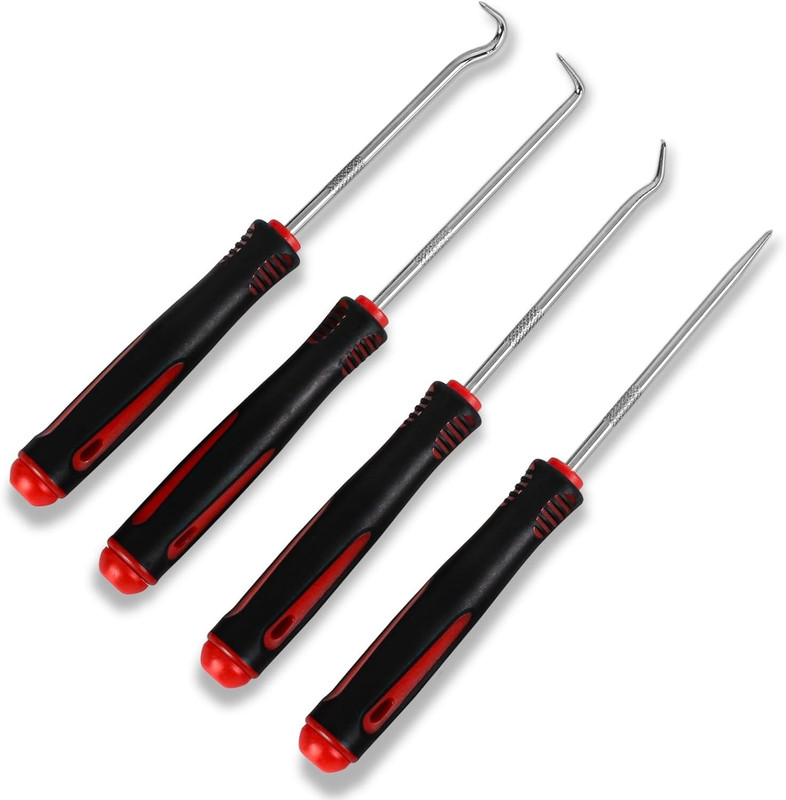4-Piece Hook and Pick Set, Precision Automotive Pick Tool & O Ring Pick Set Wit gallery