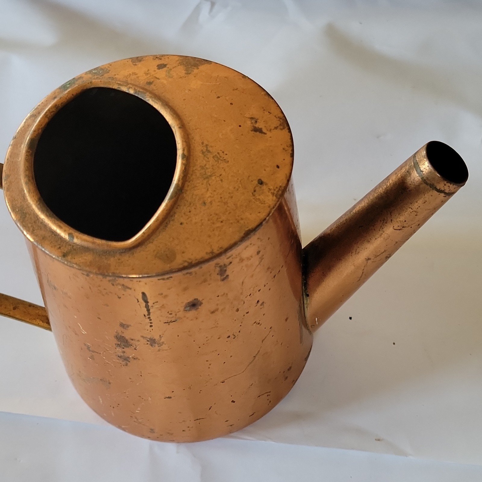 Tagus Copper Standard Watering Can Vintage Handle Spout Indoor Outdoor Garden gallery