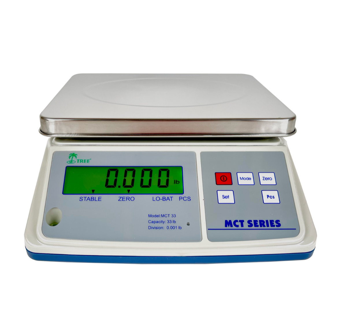Tree MCT 7 Parts Counting Bench Scale 7lb x 0.0002lb PCS with 10V AC Adapter gallery