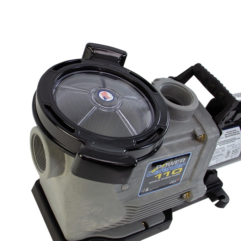Waterway Power Defender 1.10 HP Single Speed In-Ground Swimming Pool Pump gallery