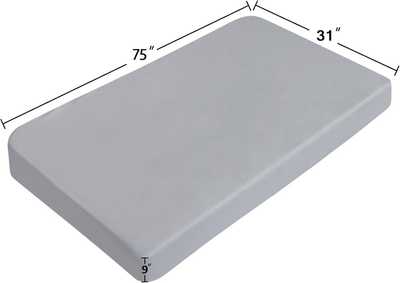Cot Sheets 31" x 75", Cot Size Sheet Fitted with Narrow Twin/Camp Bunk/Rvs gallery