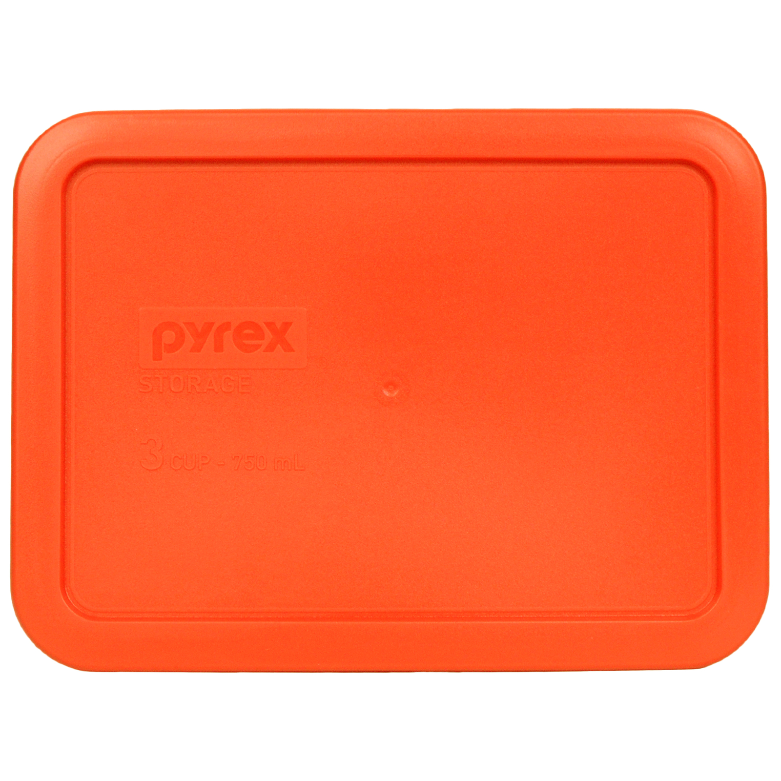 Pyrex 7210-PC 3-Cup Pumpkin Orange Replacement Storage Lid (4-Pack) gallery