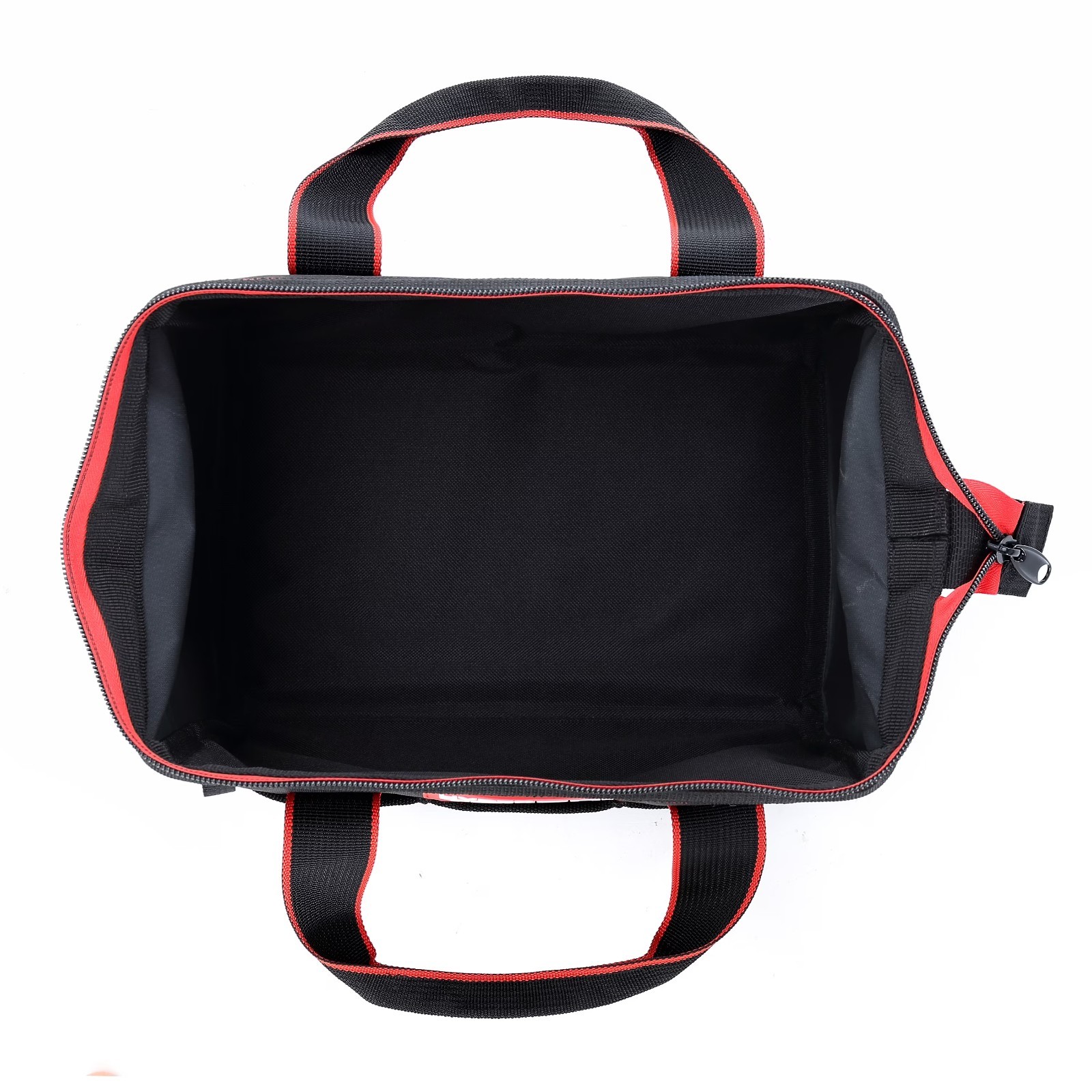 Hyper Tough 12 inch Polyester Tool Bag with Full Length Zipper and Double Strap gallery