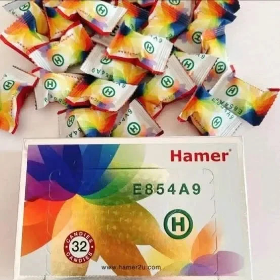 HMR Rainbow - Ginseng Coffee - Candy Chew for Men (1 box /32 Pieces) gallery