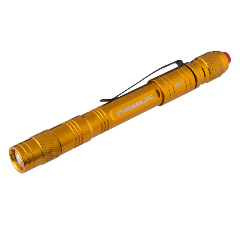 STEELMAN PRO 78736 USB Rechargeable LED Pen Light Flashlight Hurricane 70 Lumes gallery