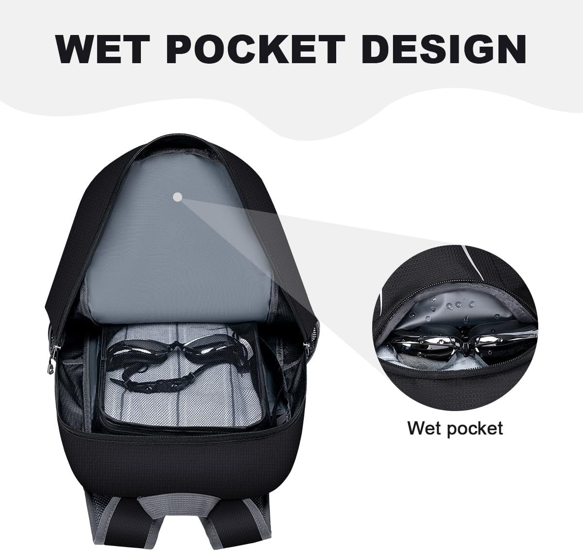Foldable Waterproof Daypack - Lightweight Hiking Backpack 4