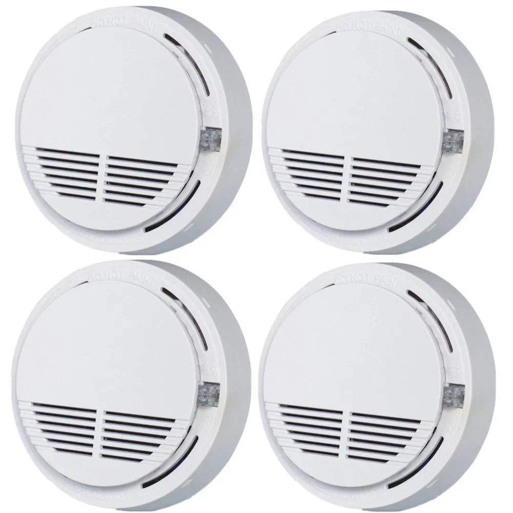 4‑Pack Smoke Alarm Sensors with Built‑in Batteries gallery