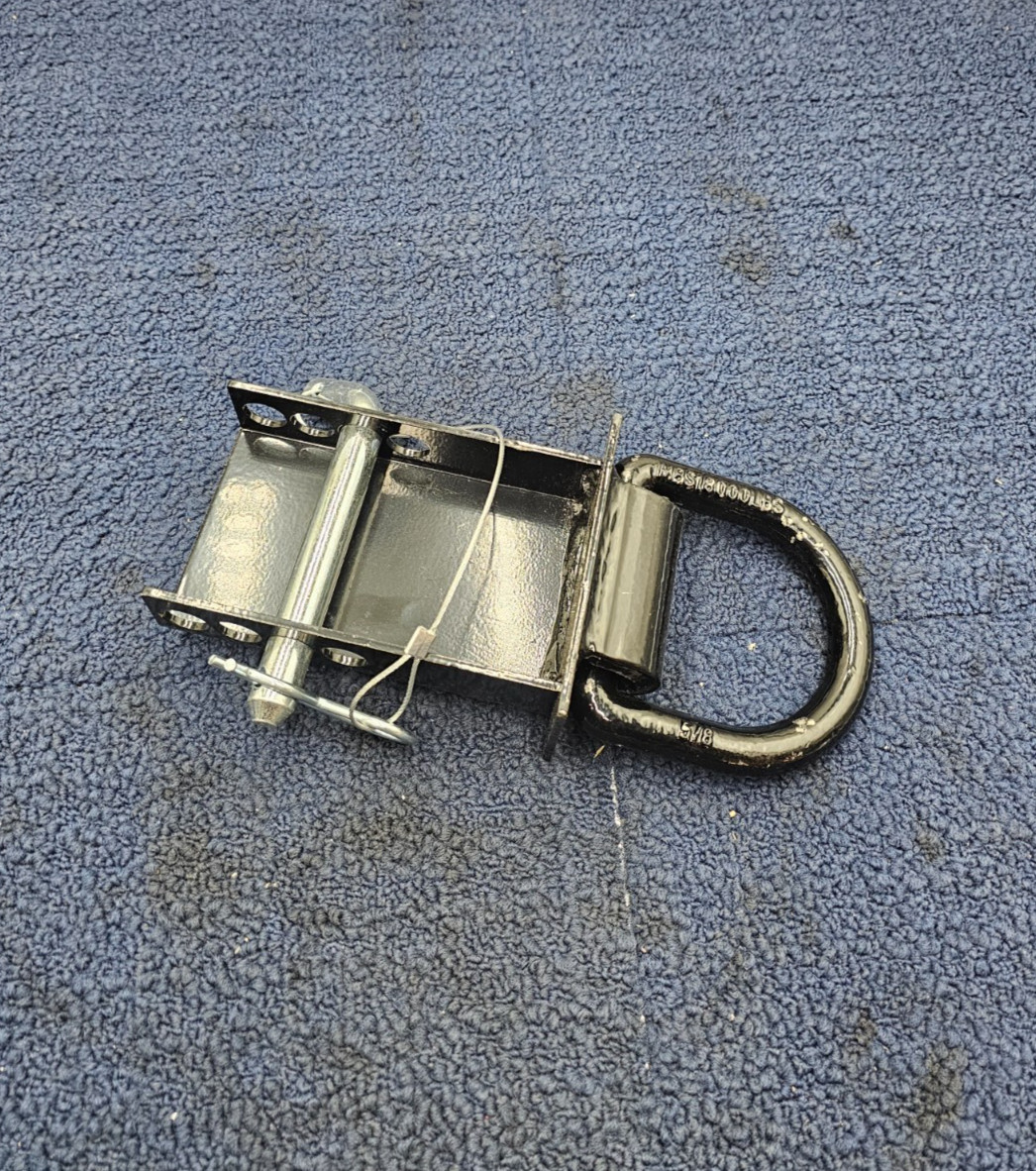(QTY 5) Stake Pocket D Ring MBS18000LBS Tie Down for Utility Trailers Flatbed gallery