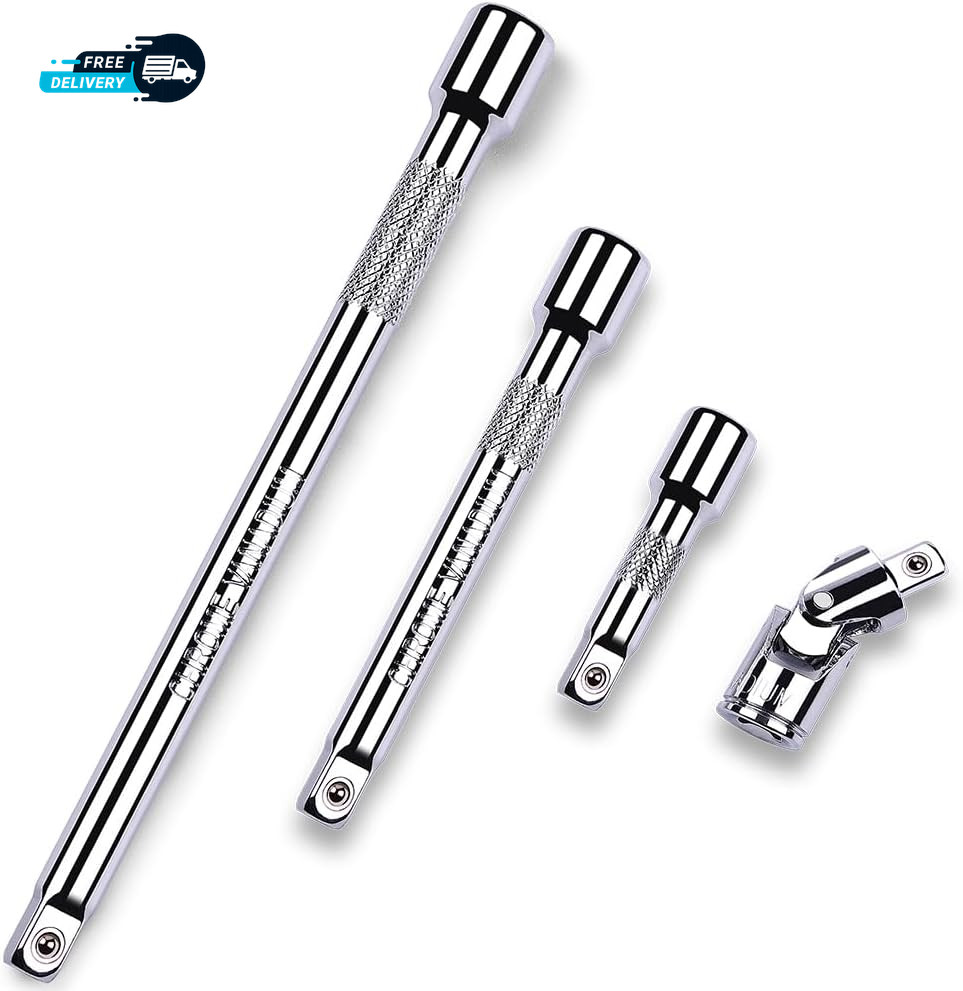 4 Piece 3/8 Inch Drive Extension Bar Set 3/8 Inch Drive Socket Extension gallery