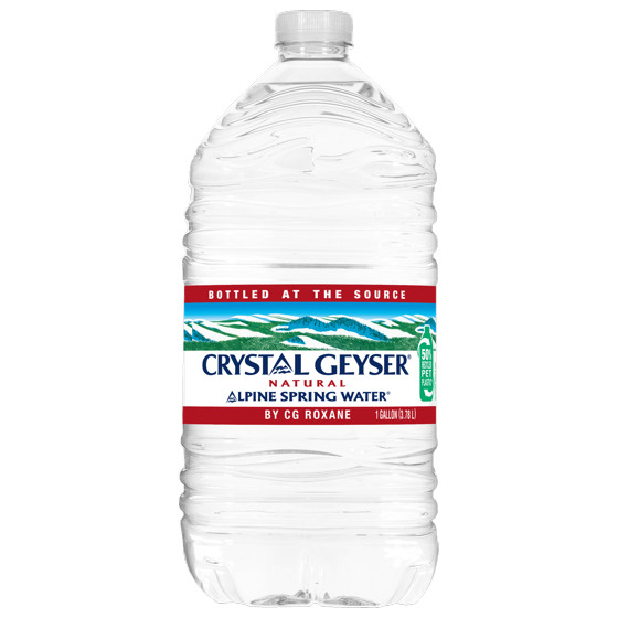 (6 pack) Crystal Geyser Alpine Spring Water, 1 Gallon Plastic Jug gallery