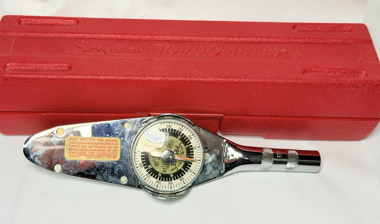 Snap-On TER3FUA Torqometer Dial Torque Wrench, 1/4 in Drive 0-30 Inch Pounds gallery