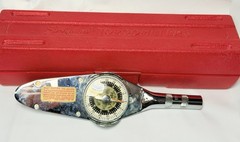 Snap-On TER3FUA Torqometer Dial Torque Wrench, 1/4 in Drive 0-30 Inch Pounds